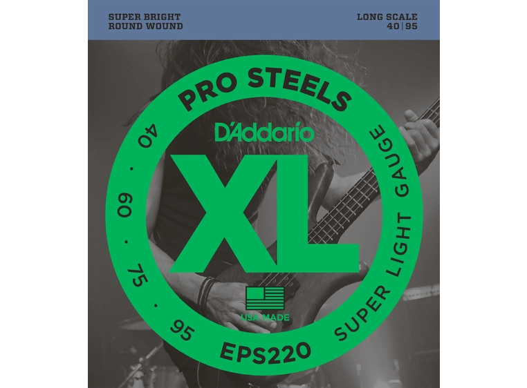D'Addario EPS220 ProSteel El.Bass (040-095) 